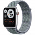 Apple Watch Series 6 // 40мм GPS + Cellular // Корпус из алюминия серебристого цвета, спортивный браслет Nike цвета «Дымчатый серый»