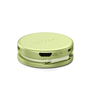 Многопортовый адаптер Satechi OntheGo 5-в-1 (Citrus)
