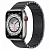 Купить Apple Watch Series 7 // 45мм GPS + Cellular // Корпус из титана, блочный браслет из нержавеющей стали цвета «чёрный космос»