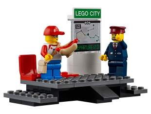 Конструктор LEGO City Trains Пассажирский поезд (60197)