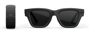 Умные очки Ray-Ban Display (Черная оправа, прозрачно-серые фотохромные линзы)