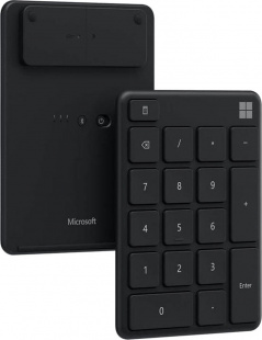 Цифровая клавиатура Microsoft Number Pad / Черный (Matte Black)