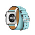 38/40 мм ремешок Double Tour из кожи Epsom цвета Bleu Zéphyr, размер Regular (стандартный) для Apple Watch Hermès 38/40 мм ремешок Double Tour из кожи Epsom цвета Bleu Zéphyr, размер Regular (стандартный) для Apple Watch Hermès
