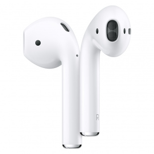 Apple AirPods 2 (New (2019)) - наушники с беспроводным зарядным кейсом (Qi)