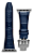 Ремешок Golden Concept для Apple Watch, Leather (Blue/Titanium)