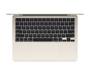 Apple MacBook Air 13" 256 ГБ "Сияющая звезда" (MW0Y3) // Чип Apple M4 10-Core CPU, 8-Core GPU, 16 ГБ, 256 ГБ (2025)