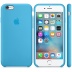 Силиконовый чехол для iPhone 6s – голубой