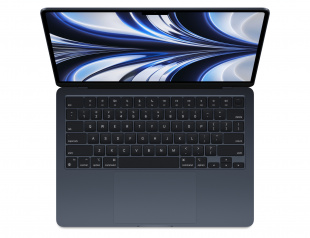 Apple MacBook Air 13" 512 ГБ "Полуночный" (MLY43LL) // Чип Apple M2 8-Core CPU, 10-Core GPU, 8 ГБ, 512 ГБ (2022)