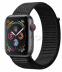 Apple Watch Series 4 // 40мм GPS + Cellular // Корпус из алюминия цвета «серый космос», ремешок из плетёного нейлона чёрного цвета (MTUH2)