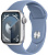 Купить Apple Watch Series 9 // 45мм GPS // Корпус из алюминия серебристого цвета, спортивный ремешок цвета "синяя зима"