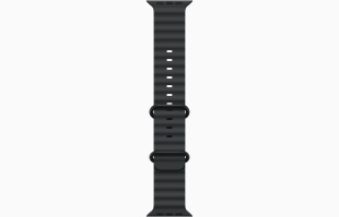 Apple Watch Ultra 2 (2024) // 49мм GPS + Cellular // Корпус из черного титана, ремешок Ocean Band черного цвета