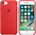 Силиконовый чехол для iPhone 7/8, красный цвет, оригинальный Apple, оригинальный Apple