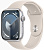 Купить Apple Watch Series 9 // 45мм GPS // Корпус из алюминия серебристого цвета, спортивный ремешок цвета "сияющая звезда"
