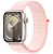Купить Apple Watch Series 9 // 41мм GPS // Корпус из алюминия цвета "сияющая звезда", спортивный браслет светло-розового цвета