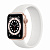 Купить Apple Watch Series 6 // 40мм GPS // Корпус из алюминия золотого цвета, монобраслет белого цвета