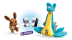 Конструктор Lego Pokémon SMART Play: Eevee and Lapras's Treasure Hunt (72162) Конструктор Lego Pokémon SMART Play: Eevee and Lapras's Treasure Hunt (72162)