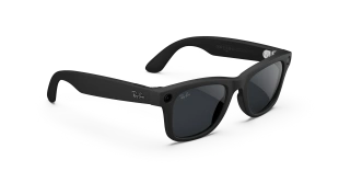 Умные очки Ray-Ban  Wayfarer (2-gen)  (Черная матовая оправа, прозрачно-серые фотохромные линзы)