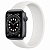 Купить Apple Watch Series 6 // 44мм GPS // Корпус из алюминия цвета "серый космос", монобраслет белого цвета