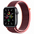 Купить Apple Watch SE // 44мм GPS // Корпус из алюминия цвета «серый космос», спортивный браслет сливового цвета (2020)