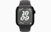 Apple Watch Series 10 // 46мм GPS // Черный глянцевый корпус из алюминия, спортивный ремешок Nike цвета "Полуночное небо"