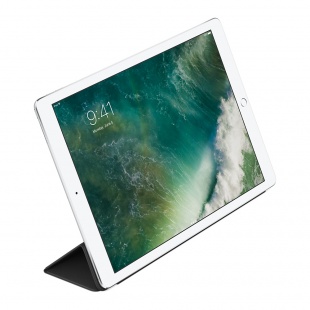 Кожаная обложка Smart Cover для iPad Pro 12,9 дюйма, чёрный цвет