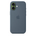 Силиконовый чехол MagSafe для iPhone 17 (Anchor Blue)
