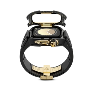 Корпус Golden Concept для Apple Watch, 46 мм, Racing Sport Edition, Gold Carbon