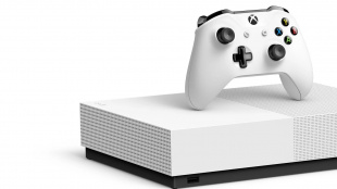 Microsoft Xbox ONE S All-Digital Edition (White/Белый)