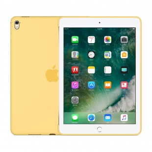 Силиконовый чехол для iPad Pro с дисплеем 9,7 дюйма, жёлтый цвет