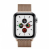 Apple Watch Series 5 // 40мм GPS + Cellular // Корпус из нержавеющей стали, миланский сетчатый браслет золотого цвета