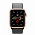 Купить Apple Watch Series 5 // 40мм GPS + Cellular // Корпус из алюминия золотого цвета, спортивный браслет цвета «тёмный графит»