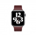 40мм L Кожаный ремешок гранатового цвета с современной пряжкой (Modern Buckle)  для Apple Watch