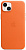 Кожаный чехол MagSafe для iPhone 14, цвет  Orange/Оранжевый