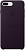 Кожаный чехол для iPhone 7+ (Plus)/8+ (Plus), баклажановый цвет, оригинальный Apple