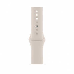 Apple Watch SE // 44мм GPS // Корпус из алюминия цвета «сияющая звезда», спортивный ремешок цвета «сияющая звезда» (2022-2023)