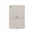 Силиконовый чехол для iPad mini 4, бежевый цвет