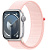Купить Apple Watch Series 9 // 41мм GPS // Корпус из алюминия серебристого цвета, спортивный браслет светло-розового цвета