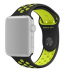 42/44мм Спортивный ремешок Nike цвета «чёрный/салатовый» для Apple Watch 42/44мм Спортивный ремешок Nike цвета «чёрный/салатовый» для Apple Watch