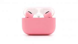 AirPods Pro (2019) - беспроводные наушники Apple с зарядным кейсом (Розовый, матовый)