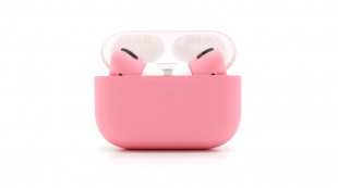 AirPods Pro (2019) - беспроводные наушники Apple с зарядным кейсом (Розовый, матовый)