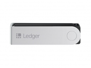Аппаратный кошелек для криптовалют Ledger Nano X (Black/Черный)