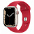 Купить Apple Watch Series 7 // 45мм GPS + Cellular // Корпус из алюминия цвета «сияющая звезда», спортивный ремешок цвета (PRODUCT)RED
