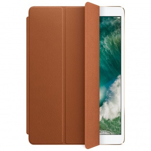 Кожаная Чехол-обложка Smart Cover для iPad Pro 10,5 дюйма, золотисто-коричневый цвет