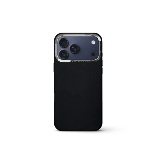 Чехол Golden Concept для iPhone 17 Pro, Alcantara Leather, Black