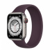 Apple Watch Series 7 // 41мм GPS + Cellular // Корпус из титана, монобраслет цвета «тёмная вишня»
