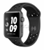 Apple Watch Series 3 Nike+ // 38мм GPS // Корпус из алюминия цвета «серый космос», спортивный ремешок Nike цвета «антрацитовый/чёрный» (MQKY2)