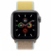 Apple Watch Series 5 // 44мм GPS + Cellular // Корпус из титана цвета «серый космос», спортивный браслет цвета «верблюжья шерсть»