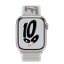 Apple Watch Series 7 // 41мм GPS + Cellular // Корпус из алюминия цвета «сияющая звезда», спортивный браслет Nike цвета «снежная вершина»