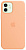 Силиконовый чехол MagSafe для iPhone 12, светло-абрикосовый цвет