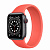 Купить Apple Watch Series 6 // 40мм GPS + Cellular // Корпус из алюминия цвета "серый космос", монобраслет цвета «Розовый цитрус»